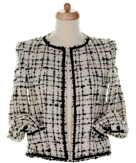 chanel tweed jacket 36|Chanel jacket price.